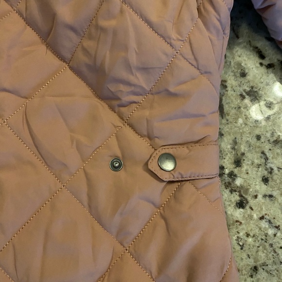 Quilted Puffer Jacket with Removable Hood. Size Small. - Picture 9 of 11